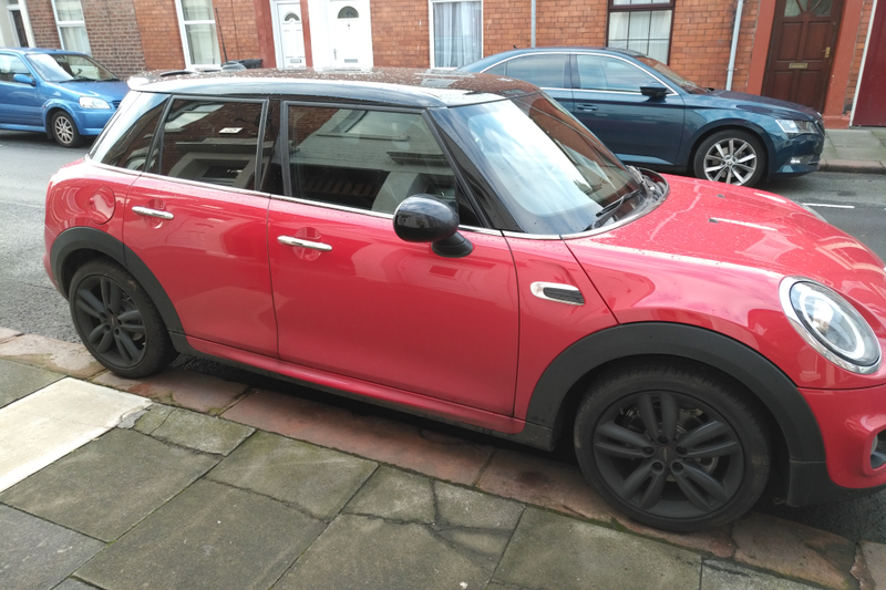 Illustration for article titled Today's clean. 2018 Mini Cooper with Cooper Works Chilli Pack. WARNING PIC HEAVY